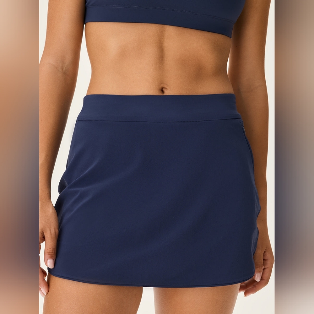 NWT Outdoor Voices The Exercise 3" Athletic Skort in Navy Size XXL